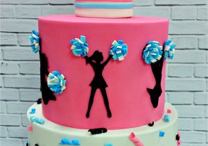 Baseball Cake Decorations Cheerleading Cake by My Sweeter Side Cakes I Want to Make