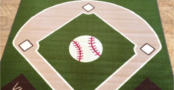 Baseball Field area Rug Baseball Field Rug Rugs Pinterest Baseball Field Fields and Room