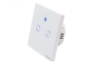 Basic Wireless Light Switch Kit sonoff T1 1 2 Gang Wifi Rf Eu Smart Wall touch Light Switch