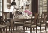 Bassett Furniture Baton Rouge Bassett Cosmopolitan Transitional Rectangular Dining Table with Two