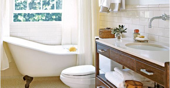 Bath with Claw Foot Tub Clawfoot Tub Bathroom Design Cottage Bathroom My
