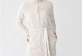 Bathrobes for Women/zipper Front Zip Front Dressing Gown for Women