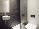 Bathroom Design Ideas for Powder Rooms Decoration Small Bathroom Design Ideas with Black Square Wall Tiles