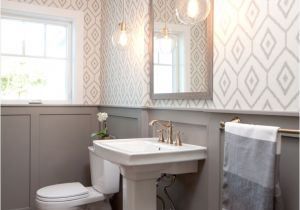 Bathroom Design Ideas Half Bath 30 Gorgeous Wallpapered Bathrooms Home Design