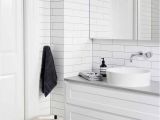 Bathroom Design Ideas Melbourne Bold Floor Tile In This White Bathroom Design Elwood Bathroom and
