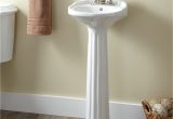 Bathroom Design Ideas Pedestal Sinks Victorian Ultra Petite Porcelain Pedestal Sink In 2018