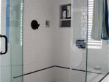 Bathroom Tiled Shower Design Ideas Bathroom White and Black Diamond Mosaic Tile Floor for Shower with