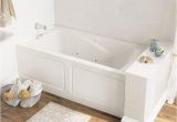 Bathroom with Whirlpool Bathtub American Standard Everclean 5 Ft Whirlpool Tub In White