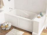 Bathroom with Whirlpool Bathtub American Standard Everclean 5 Ft Whirlpool Tub In White