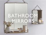 Bathrooms Mirrors Uk Mirrors Wooden & Copper Wall Hanging & Full Length