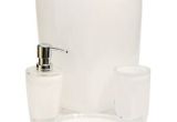 Bathtub Acrylic Plastic 4 Pc Acrylic Plastic Modern Bathroom Bath Accessory Set