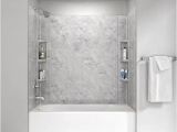 Bathtub Acrylic Vs Marble Colony 60×59 Inch Bathtub Wall Set