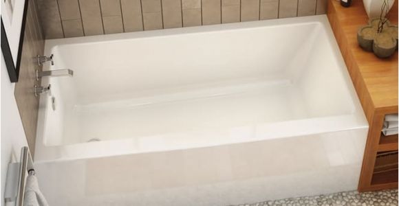 Bathtub Alcove Dimensions Rubix 6032 Bathtub with Apron for Alcove Installation