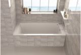 Bathtub Alcove Framing Maax Rubix 60" X 30" X 19" Acrylic Alcove Bathtub with