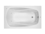 Bathtub Alcove Installation Proflo Pfw6032wh White 60" X 32" Whirlpool Bathtub with 6