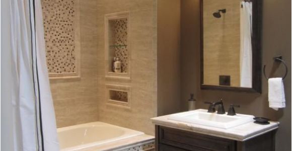 Bathtub Alcove Tile Designs Love the Alcove In the Bath with the Inset Tile