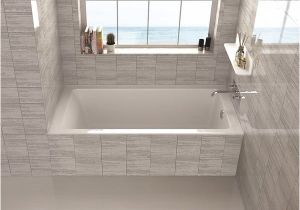 Bathtub Alcove Tile Designs Shop Fine Fixtures Alcove Bathtub with Right Side Fixed