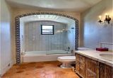 Bathtub Alcove Tiling Ideas An Arched Alcove Edged with Artisan Tile Surrounds the Tub
