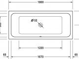 Bathtub Capacity Uk D Code Bathtub with Support Feet for Standard