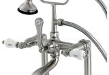 Bathtub Claw Foot Faucet Kingston Brass Ae107t8 Aqua Eden Vintage Deck Mount