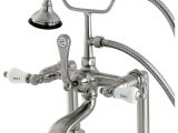 Bathtub Claw Foot Faucet Kingston Brass Ae107t8 Aqua Eden Vintage Deck Mount