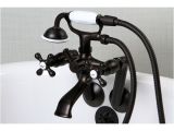 Bathtub Claw Foot Faucet Tub Wall Mount Oil Rubbed Bronze Clawfoot Tub Faucet