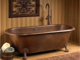 Bathtub Clawfoot Copper Melinda Smooth Copper Double Ended Clawfoot Tub