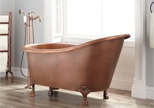 Bathtub Clawfoot Copper norah Victorian Copper Slipper Clawfoot Tub Bathroom