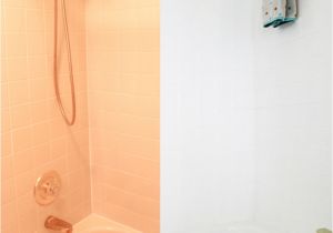Bathtub Cover Plastic the Cover Up Painting Tiles with A Rust Oleum touch Up Kit