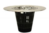 Bathtub Covers Home Depot Danco Hair Catcher for Shower Drain In Chrome 10529 the Home Depot