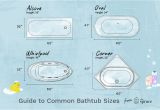 Bathtub Designs and Sizes Standard Bathtub Sizes Reference Guide to Mon Tubs