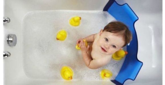 Bathtub Divider for Baby Babydam Bathtub Divider Turns Your Family Bathtub Into Your Babys