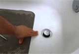 Bathtub Drain Key How to Replace A Bathtub Drain Stopper toe touch Youtube