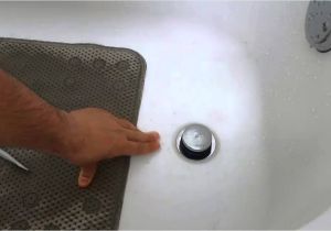 Bathtub Drain Key How to Replace A Bathtub Drain Stopper toe touch Youtube