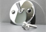 Bathtub Drain Uk Chrome Bathtub Tub Drain Overflow Trip Lever toggle Face