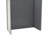 Bathtub Enclosures Menards Maax Utile Metro Thunder Grey 6030 Tub Wall Kit at Menards