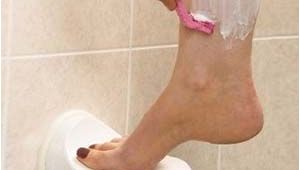 Bathtub Foot Rest Shower Shaving Foot Rest for the Home