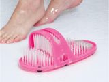 Bathtub Foot Scrubber as Seen On Tv Shower Feet Hands Free Foot Scrubber Suctions to Your Tub