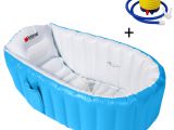 Bathtub for Dogs Kids Baby Bathtub Inflatable Bathing Tub Air Swimming Pool Portable