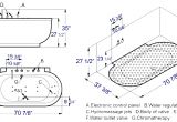 Bathtub Jacuzzi Dimensions Ariel Platinum Am128 Whirlpool Bathtub Eago Am128jdts