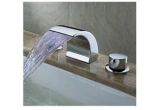 Bathtub Jacuzzi Kit Hot Tub Faucet Bathroom Bath Waterfall Kit Widespread