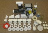 Bathtub Jacuzzi Kit New Jetted Whirlpool Bath Tub Spa 6 Jet Diy Kit White