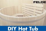 Bathtub Jacuzzi Machine Diy Hot Tub Of Wood Made with Felder Woodworking