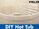 Bathtub Jacuzzi Machine Diy Hot Tub Of Wood Made with Felder Woodworking