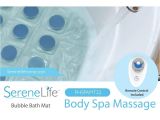 Bathtub Jacuzzi Mat Amazon Com Portable Spa Bubble Bath Massager thermal Spa