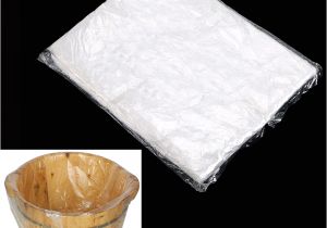 Bathtub Liner Bags 90 Pcs Disposable Foot Tub Liners Bath Basin Bags for Foot