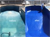 Bathtub Liner before and after Nags Head Pools Liner Relacement before & after