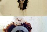 Bathtub Liner Leak Repair Bathtub Drain Overflow Rust Hole Repair