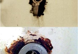 Bathtub Liner Leak Repair Bathtub Drain Overflow Rust Hole Repair