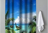 Bathtub Liner Water Trapped Amazon Mildew Resistant Bath Shower Curtain – Printed